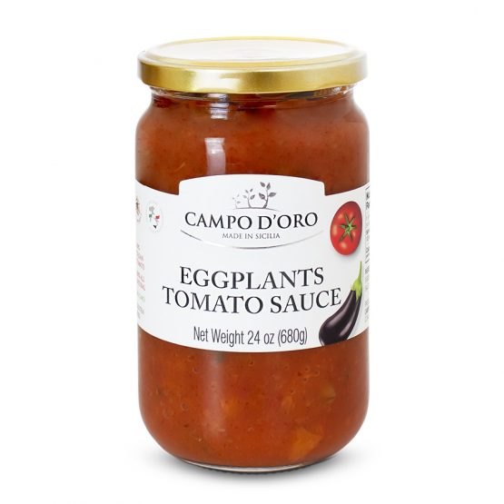 Eggplants tomato sauce 24oz
