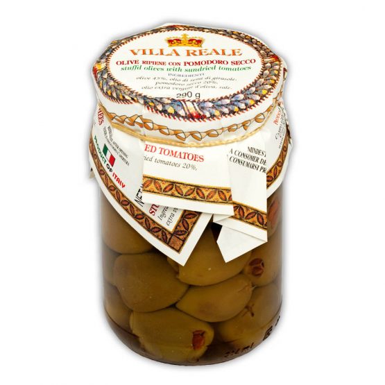 Vr063 Olive Ripiene Con Pomodoro Secco